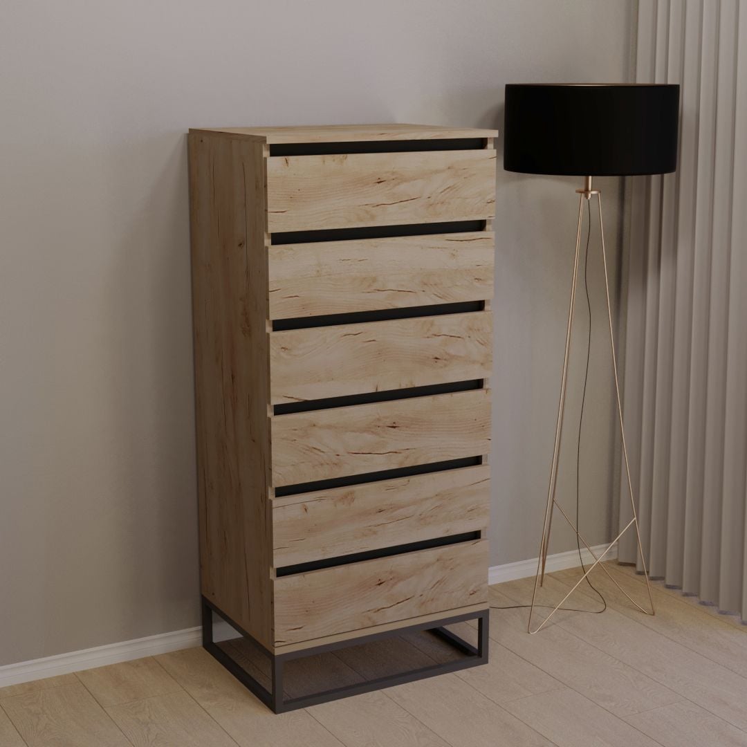 Комод Тиса Мебель 412 Дуб Тахо (9004011)