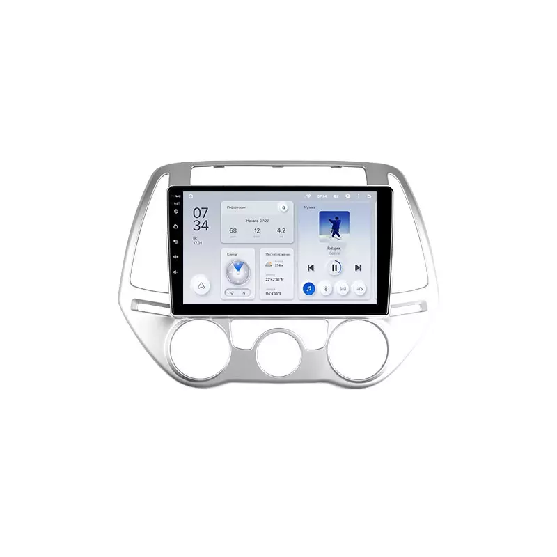 Автомагнитола штатная Teyes X1 для Hyundai i20 2012-2014 Android 2/32 Гб Wi-Fi (1659981356)