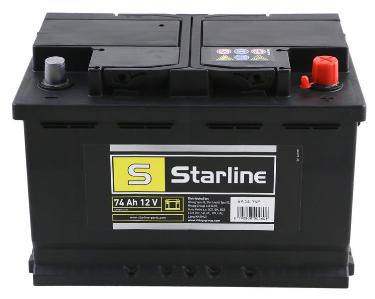 Аккумулятор автомобильный Starline 12V 74 Ah 680A R+ (BA SL 74P)
