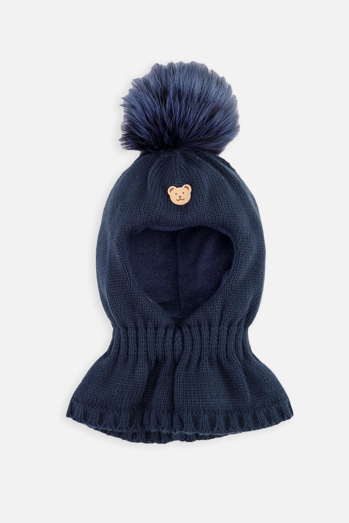 Шапка для хлопчика 48-50 см Темно-синій (ЦБ-00266019) Шапка для хлопчика 48-50 см Темно-синій (ЦБ-00266019)