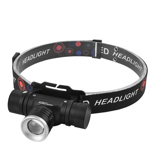 Ліхтар налобний акумуляторний Headlight 5808-T6 microUSB 1x18650 Zoom (t6304)