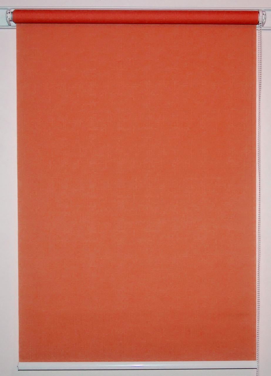 Рулонная штора Miranda Лен 97,5х180 см Терракотовый (МБ-2095-105)