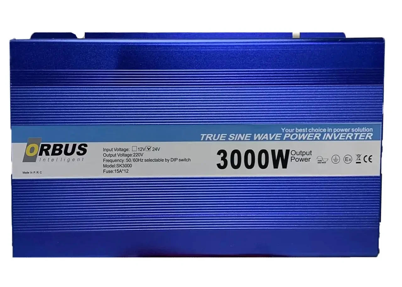 Инвертор с правильным синусом ORBUS OTS3000-24 3000W 24V