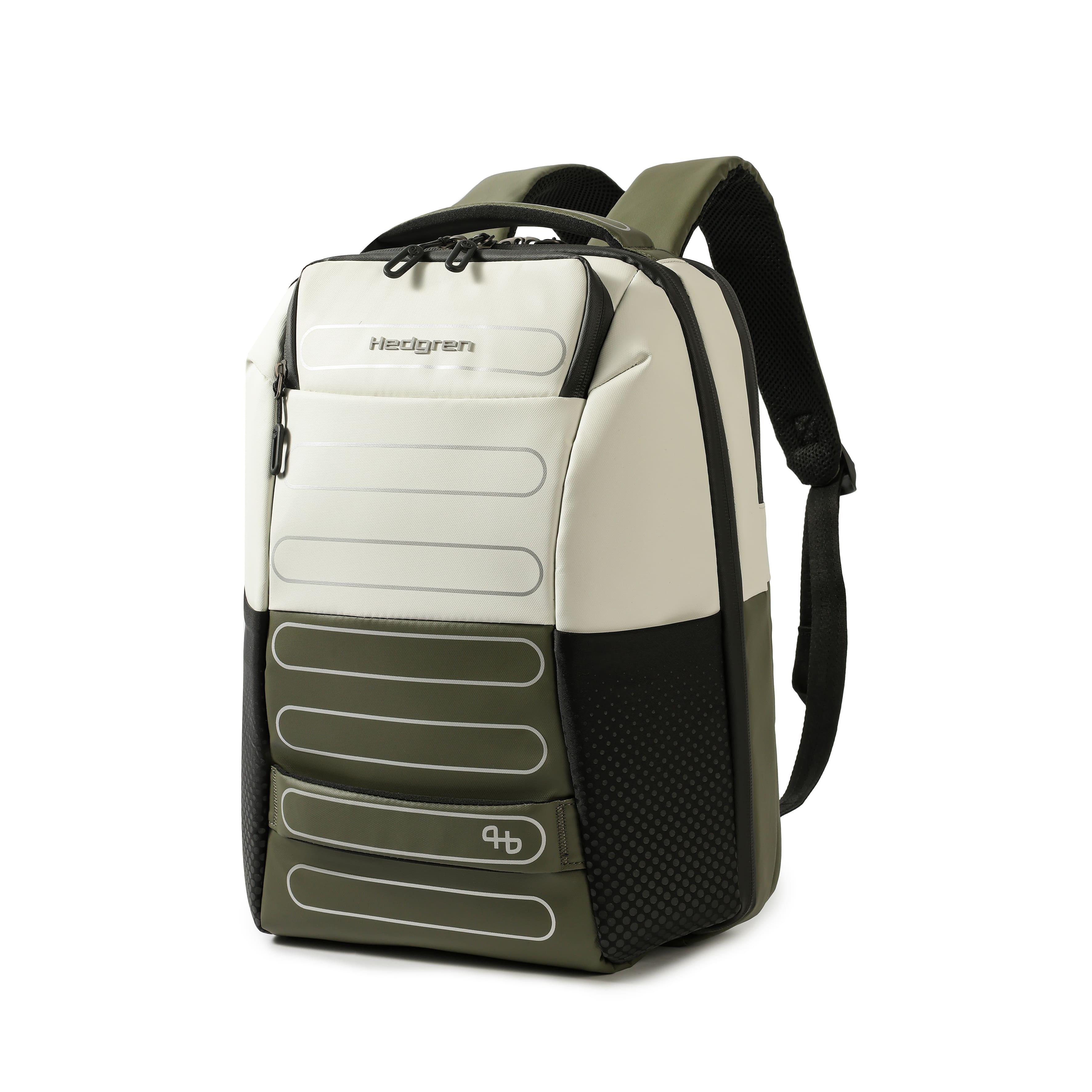 Рюкзак Hedgren Comby Performance HCMBP07/904 з дощовиком 40х17х28 см 19 л Сіро-оливковий (33554029)