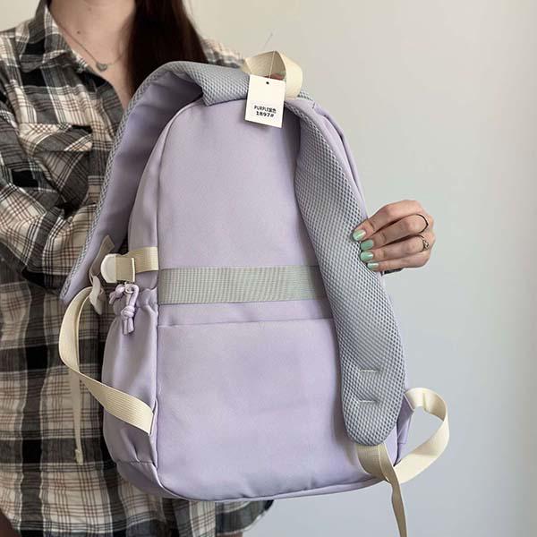 Рюкзак молодежный 46х30х18 см Сиреневый (ЦБ-00034049) - фото 3 Рюкзак молодежный 46х30х18 см Сиреневый (ЦБ-00034049) - фото 3