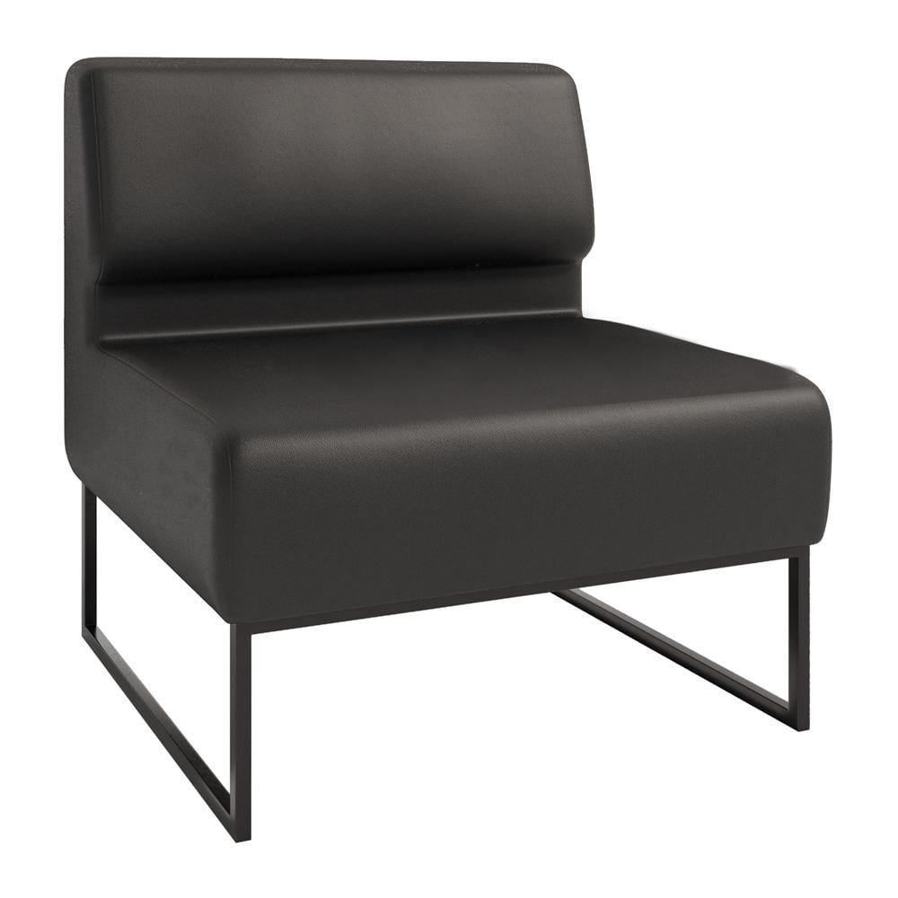 Диван модульный Lounge экокожа Midnight 77х77х83 см Black (rich_sofa_00390)