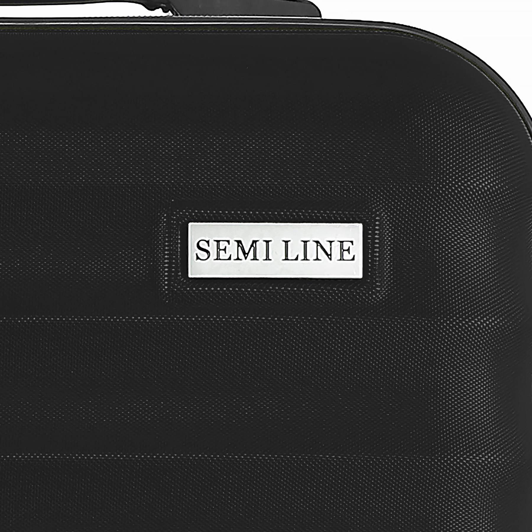 Чемодан SEMI LINE 22" M Black (T5576-3) - фото 9