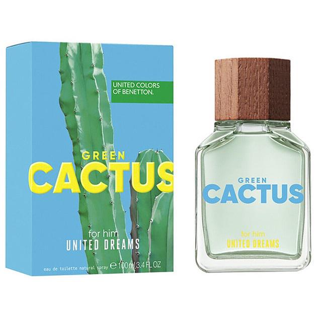 Туалетная вода для мужчин Benetton Green Cactus 100 мл (6017)