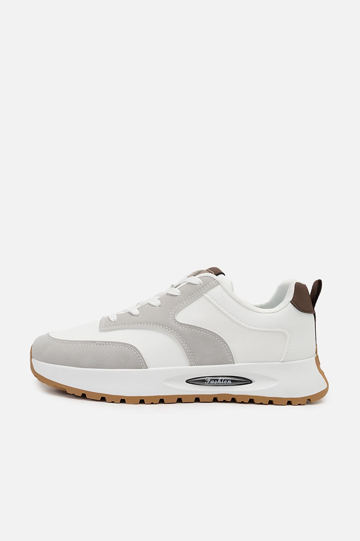 Кроссовки на плоской подошве мужские р. 42 Белый (SKT001037717)