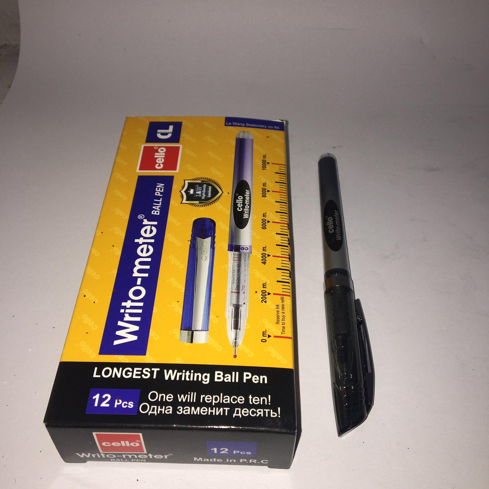 Ручка масляна Cello Чорний (CL8048-12) - фото 4 Ручка масляна Cello Чорний (CL8048-12) - фото 4