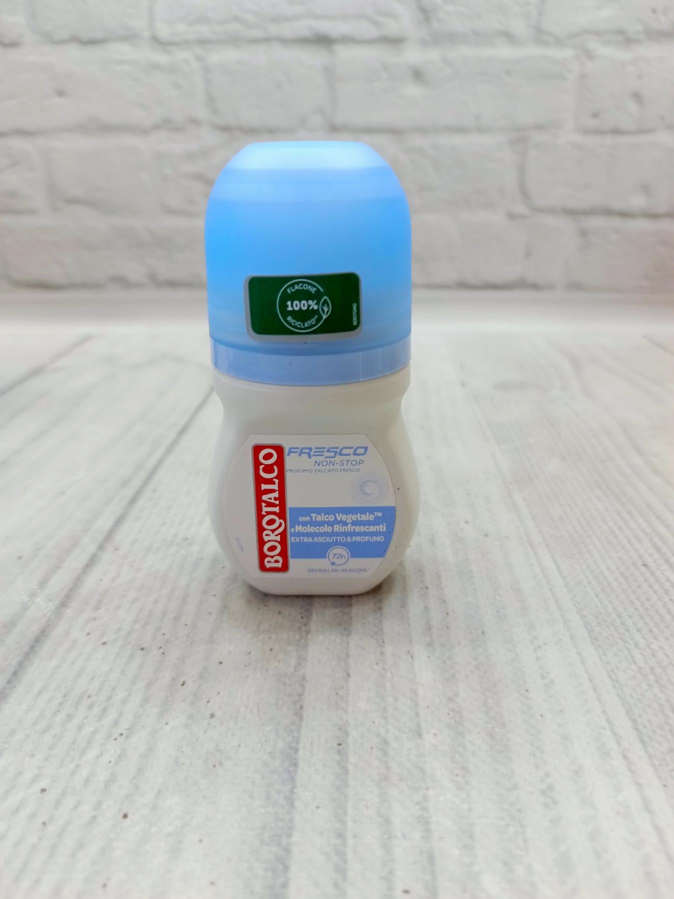 Дезодорант Borotalco Fresco Non-Stop profumo Talcato Fresco 72h 0% Alcool 50 мл (36125412)
