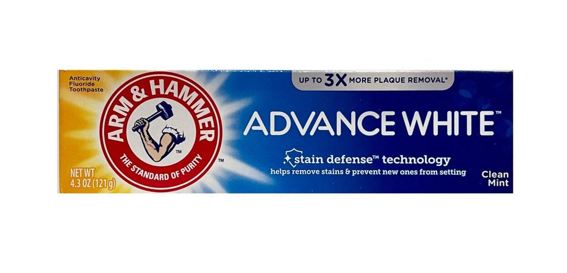 Зубная паста отбеливающая Arm&Hammer Advance White Whitening Toothpaste Fresh Mint 121 мл (033200186601)