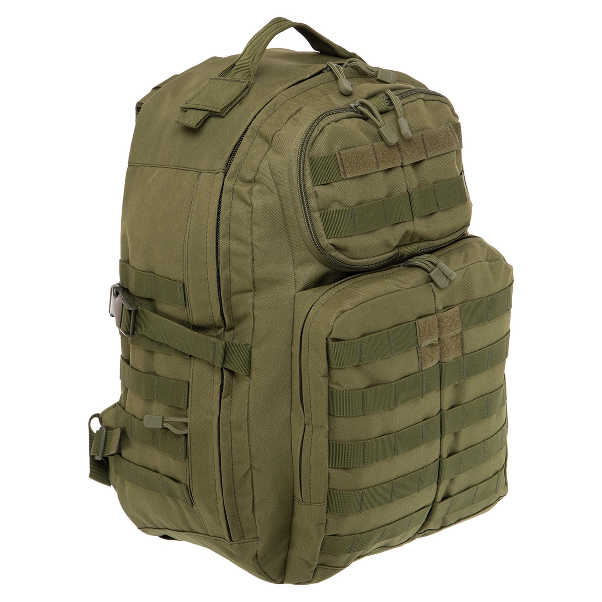 Рюкзак трехдневный штурмовой Military Rangers ZK-9110 48x32x18 см 28 л Оливковый (AN008670)