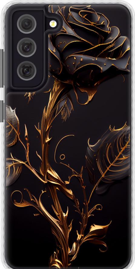 Чехол на Samsung Galaxy S21 FE Роза 3 (5552pc-2302-42517)