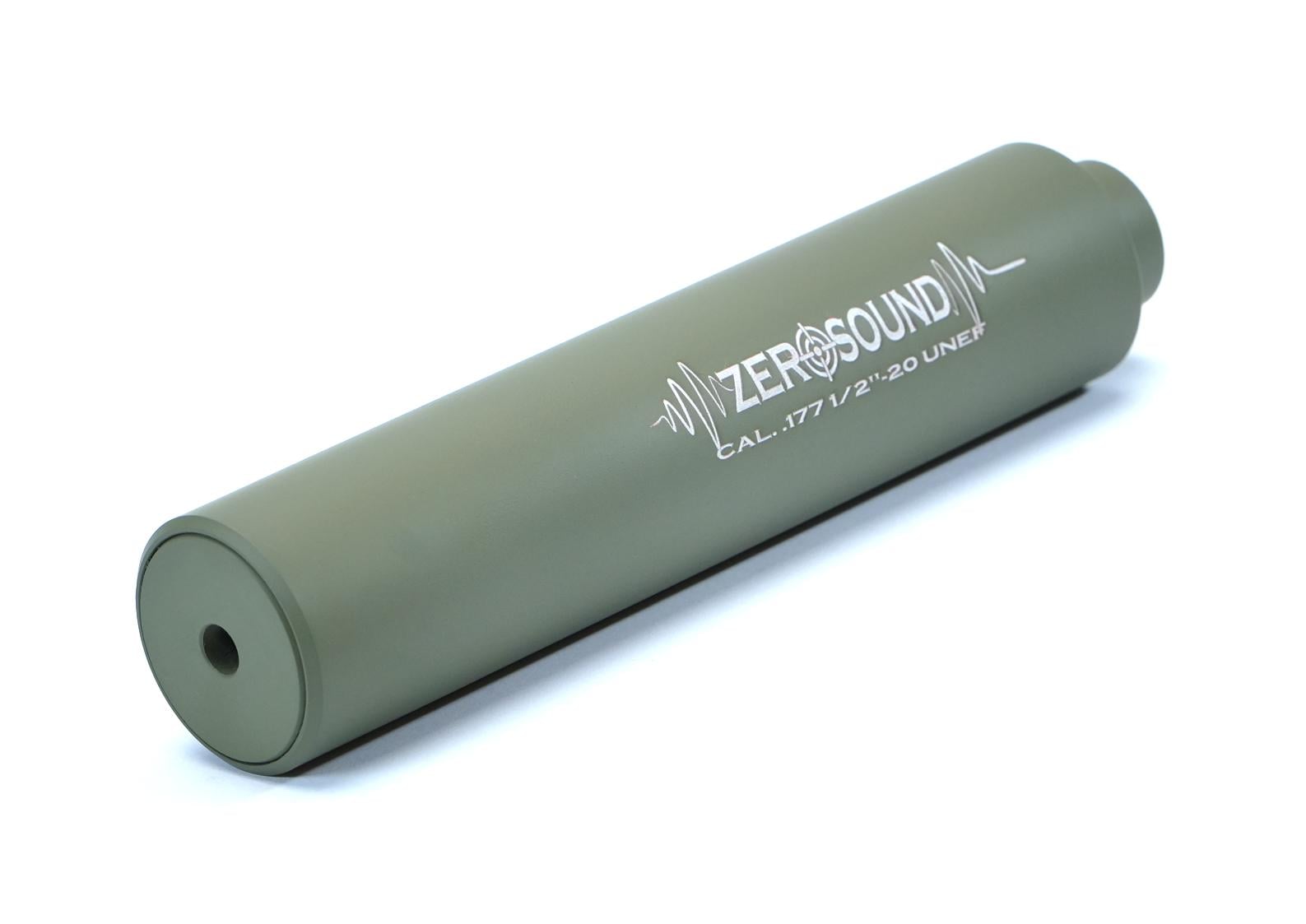 Саундмодератор Zerosound кал .177 різьба 1/2"-20 UNF Olive Саундмодератор Zerosound кал .177 різьба 1/2"-20 UNF Olive