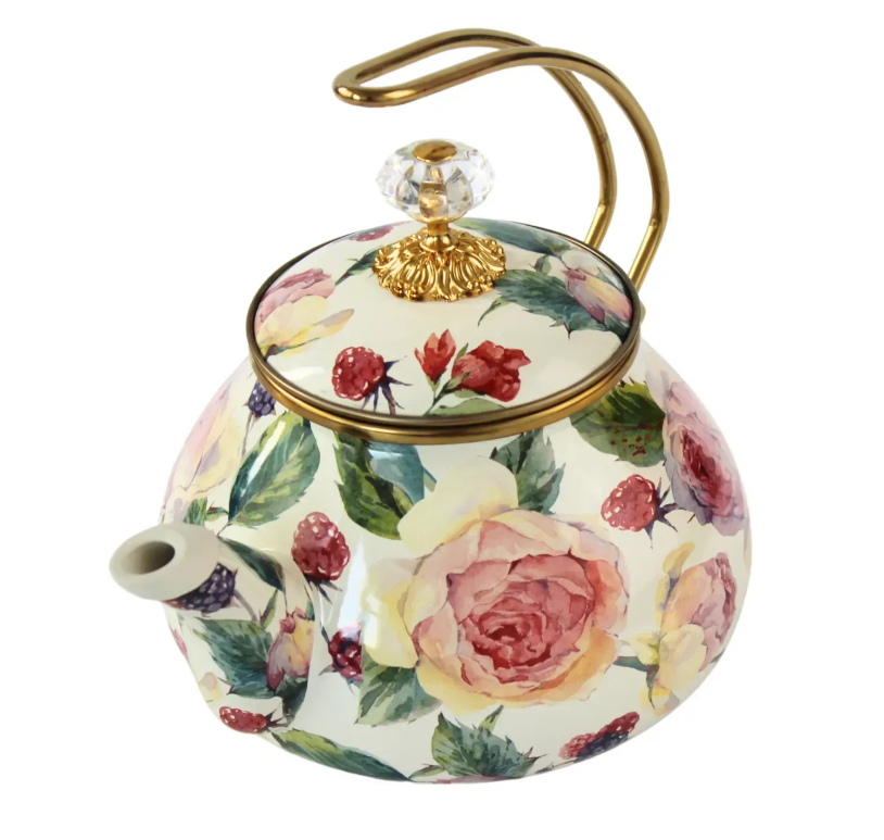 Чайник эмалированный PEONY Elmani с крышкой 2,2 л - фото 2