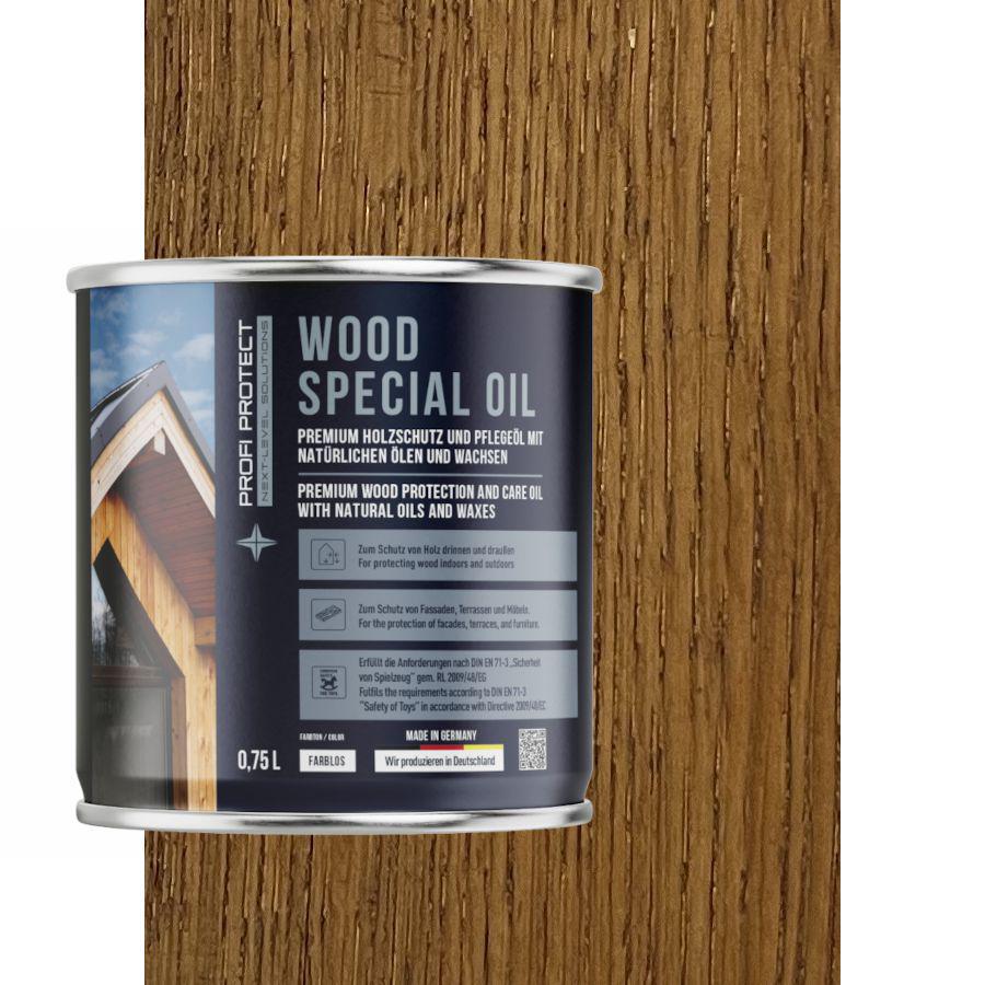 Олія для терас ProfiProtect Wood Special Oil з воском 0,75 л Oregon-Pinie-eiche (20757175) - фото 1