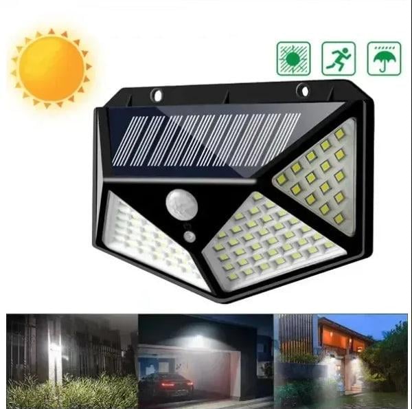 Світильник на сонячній батареї Solar із датчиком руху 1 шт. 100LED (100solar-1) - фото 6