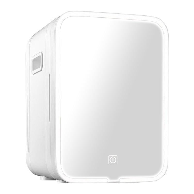 Автохолодильник К10 с зеркалом и подсветкой White (100-240v) Автохолодильник К10 с зеркалом и подсветкой White (100-240v)