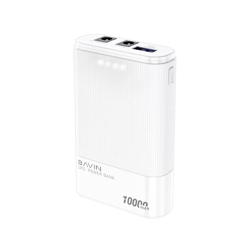 Джерело безперебійного живлення для маршрутизатора Bavin PC037 PRO 10000 mAh-37WH 12V White (23782186)