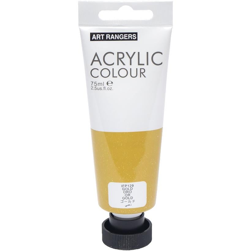 Акриловая художественная краска ART RANGER Acrylic 129 75 мл Золотой (112310) - фото 1 Акриловая художественная краска ART RANGER Acrylic 129 75 мл Золотой (112310) - фото 1