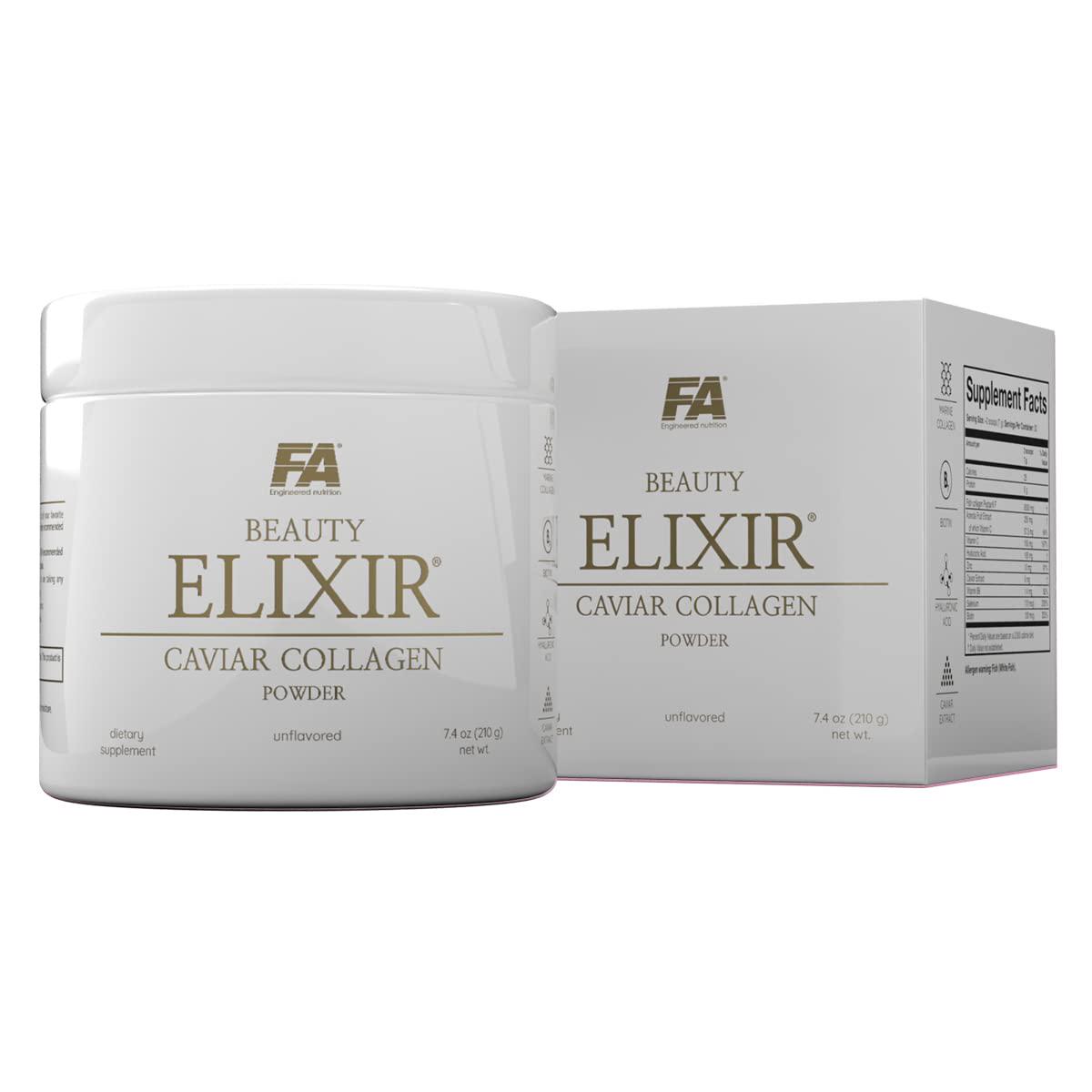 Коллаген Fitness Authority Beauty Elixir Caviar Collagen Unflavored 210 г