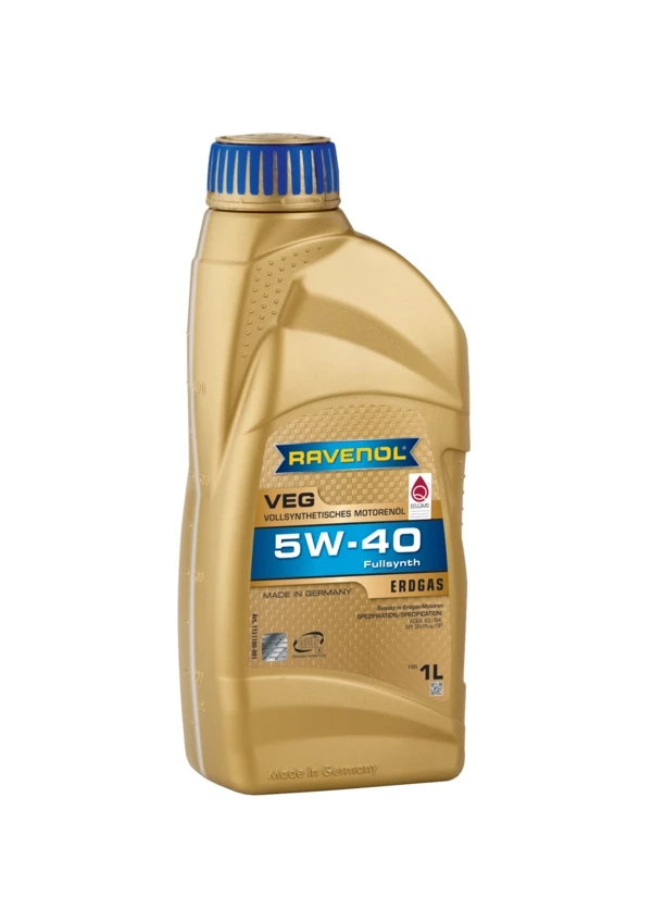 Моторное масло RAVENOL VEG 5W-40 синтетика 1 л (1131100-001)