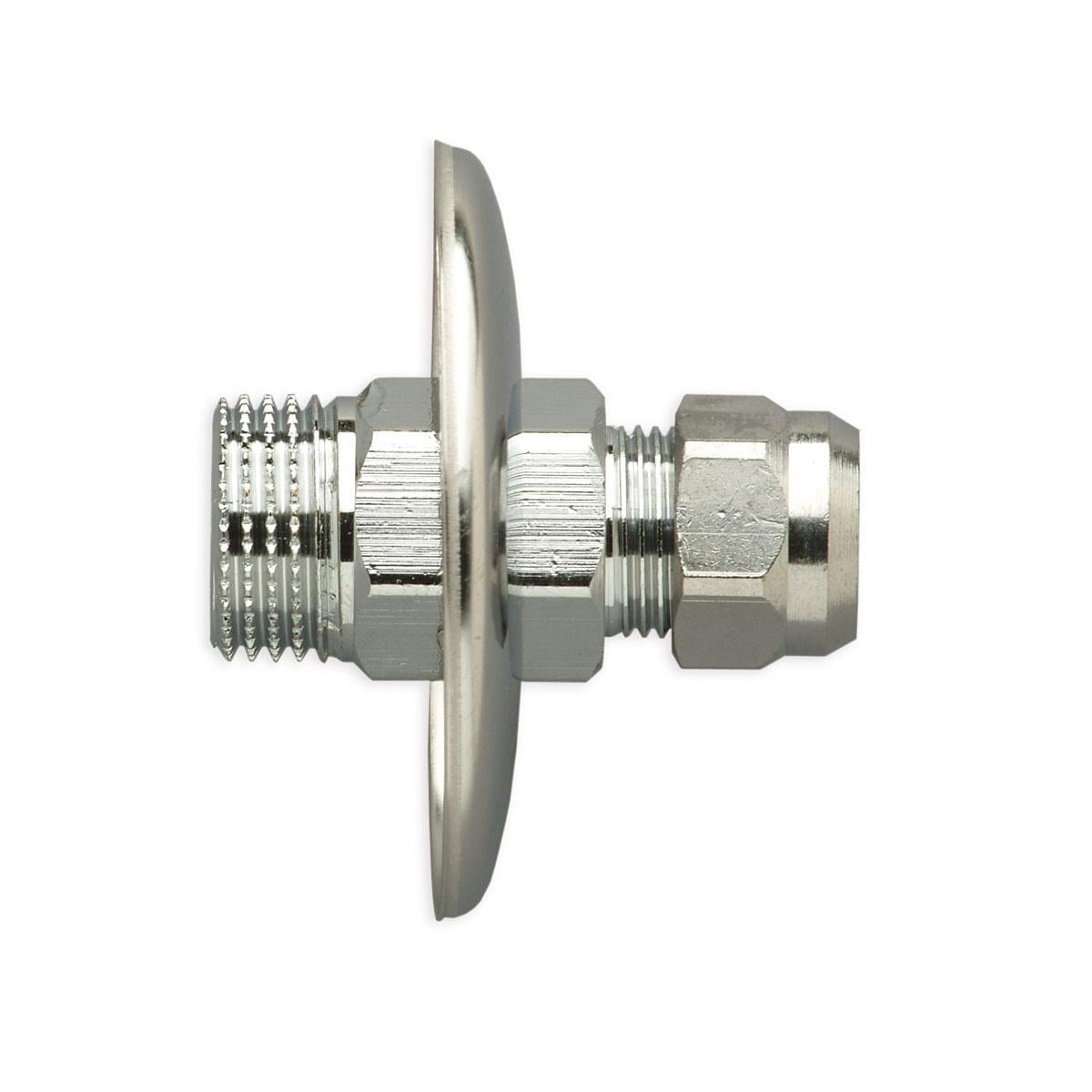 Цанга з зовнішньою різзю і розеткою для трубки Luxor DN10x1/2"