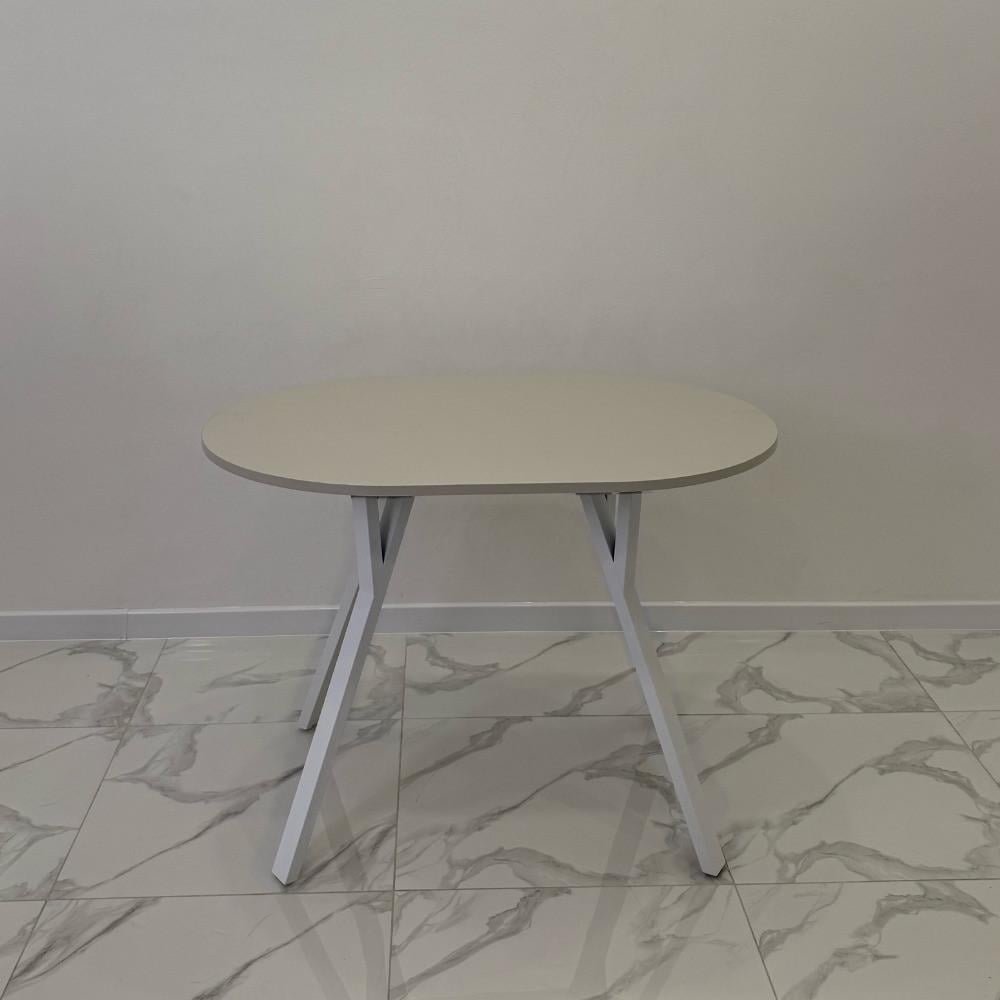 Кухонний стіл ELIPS Кашемір/Білий матовий (2749665609) Кухонний стіл ELIPS Кашемір/Білий матовий (2749665609)