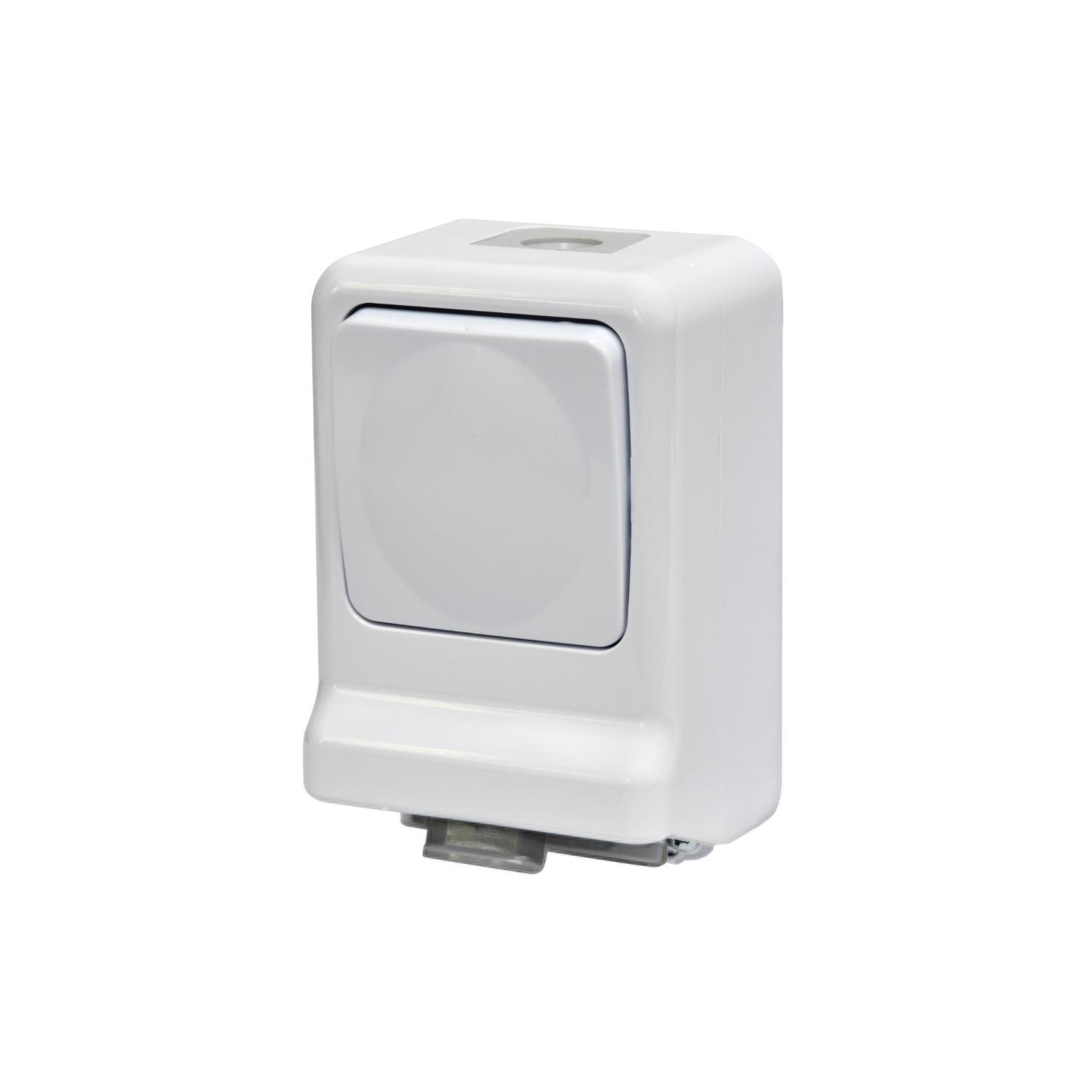 Розетка зовнішня ETI PRV-1 із заземленням/1-клавішним вимикачем PC IP44 Білий (4481022) - фото 2 Розетка зовнішня ETI PRV-1 із заземленням/1-клавішним вимикачем PC IP44 Білий (4481022) - фото 2