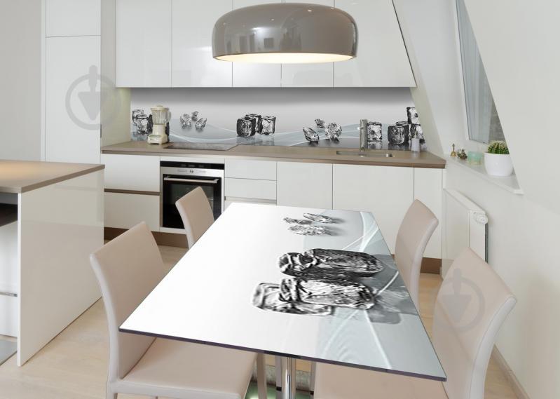 Наклейка 3Д виниловая на стол Zatarga «Кристальная прозрачность» 600х1200 мм (Z182528st) Наклейка 3Д виниловая на стол Zatarga «Кристальная прозрачность» 600х1200 мм (Z182528st)