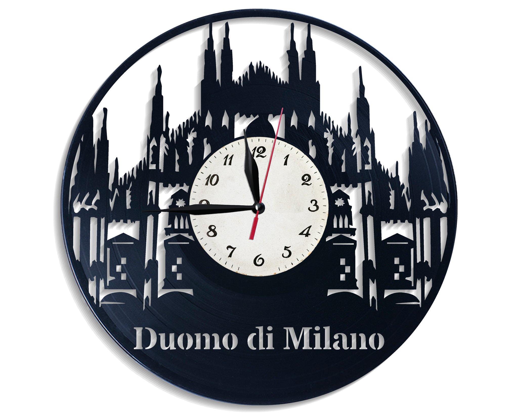 Годинник настінний Міланський собор 2603 з вінилової платівки