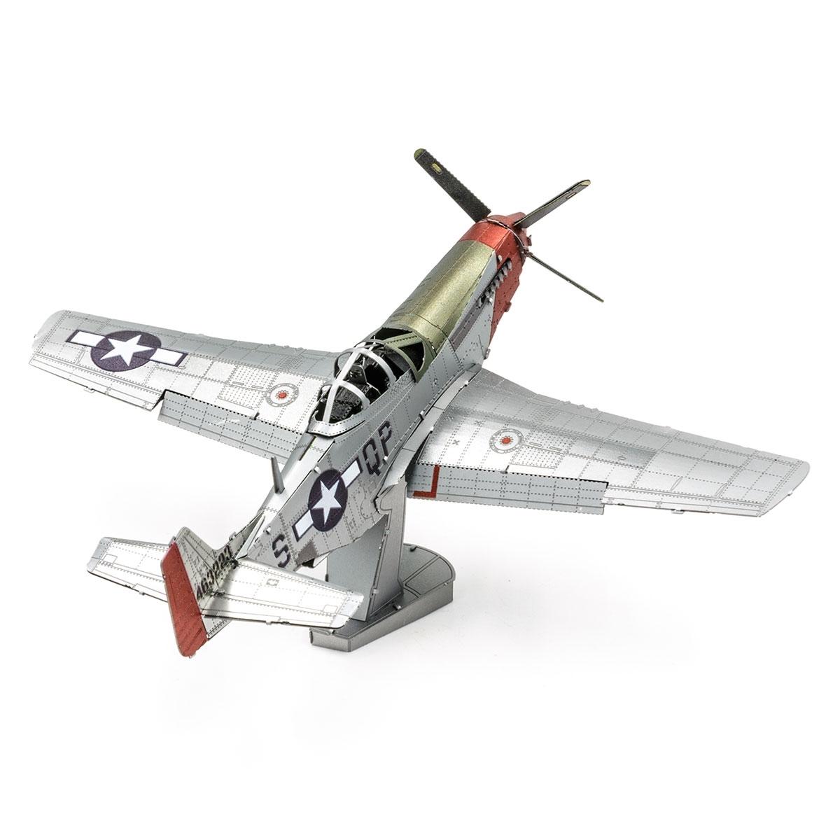 Металлический конструктор Metal Earth Mustang P51D Sweet Arlene MMS180 (52560842) - фото 4