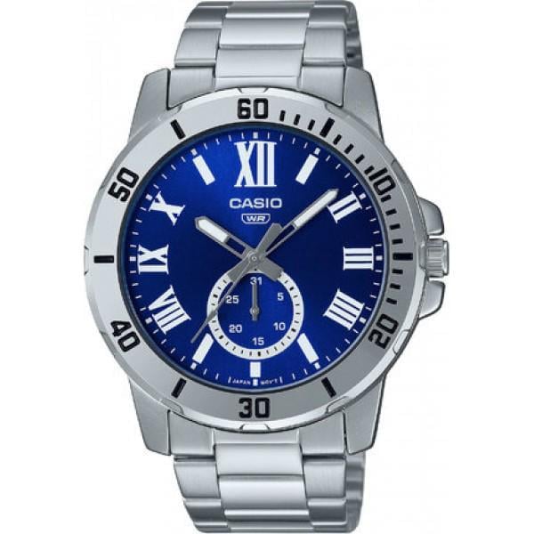 Годинник чоловічий Casio MTP-VD200D-2B