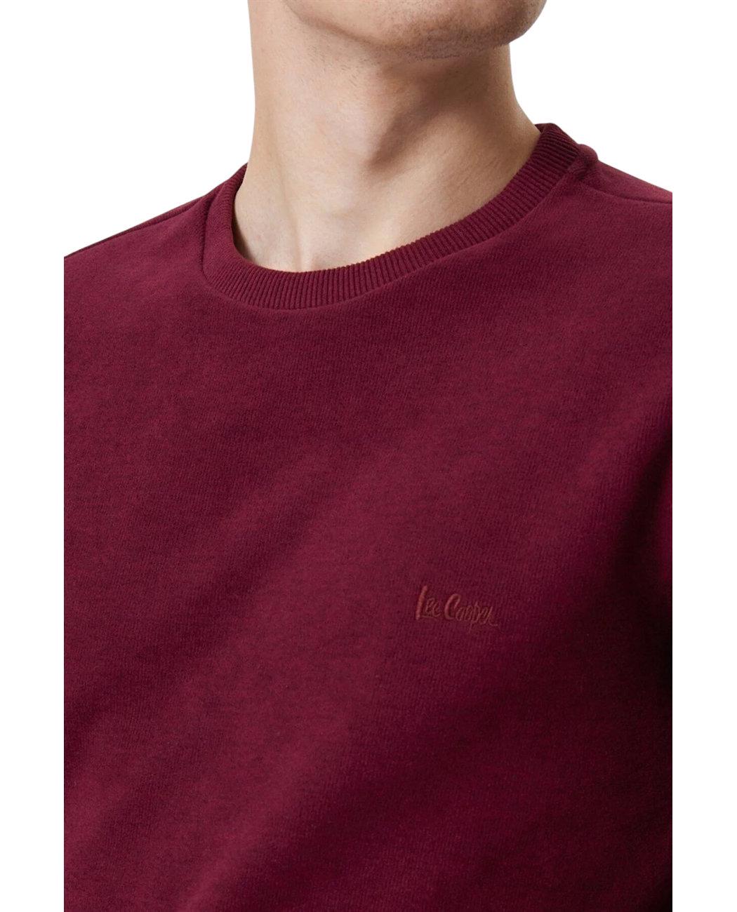 Світшот чоловічий Lee Cooper Newdwade 231LCM241011.4501 XXL Бордовий (8682272349487) - фото 5 Світшот чоловічий Lee Cooper Newdwade 231LCM241011.4501 XXL Бордовий (8682272349487) - фото 5