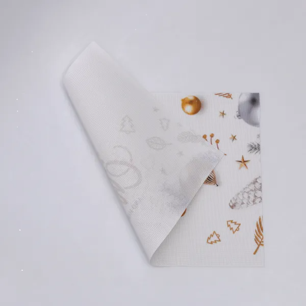 Коврик для сервировки стола новогодний Merry Christmas and Happy New Year 45х30 см - фото 2