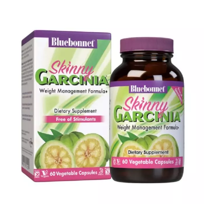 Формула управління вагою Bluebonnet Nutrition Skinny Garcinia 60 вегетаріанських капсул (BLB1102) - фото 2