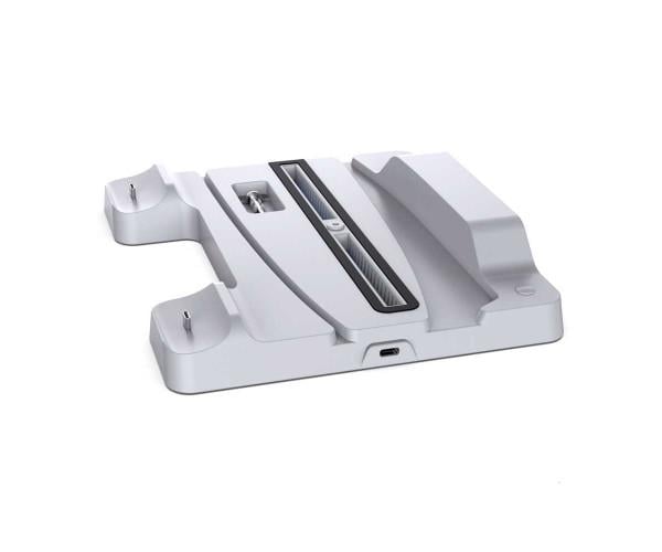 Док станция универсальная DOBE TP5-1507 для Sony PS5 с охлаждением White