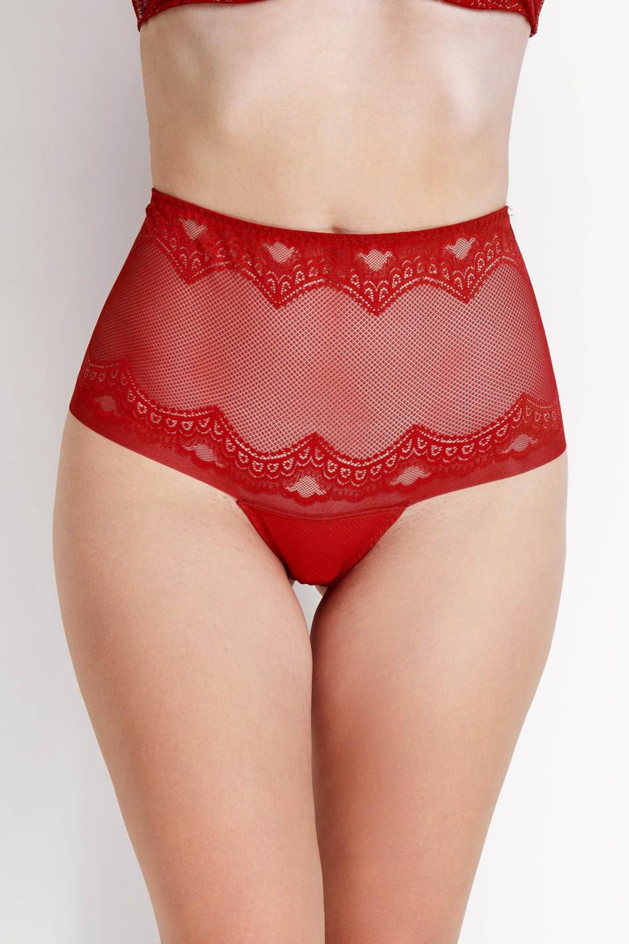 Трусики бразиліана Anabel Arto р. 4/L Малиновий (36314/76297)