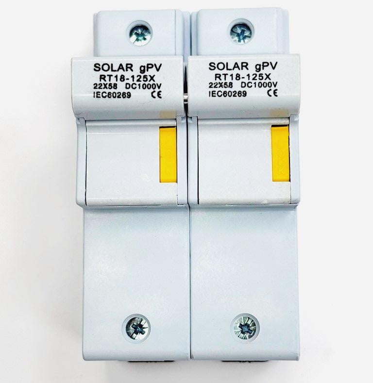 Держатель GYPV58 2р фотоэлектрического предохранителя 2258 DC/AC (cu4458802)