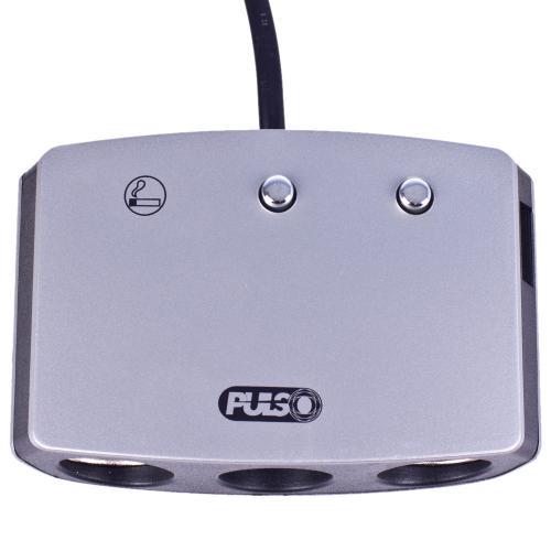 Розгалужувач прикурювача PULSO 3 виходи 1 USB 2400 mA 12/24V SC-3005 дріт - фото 3