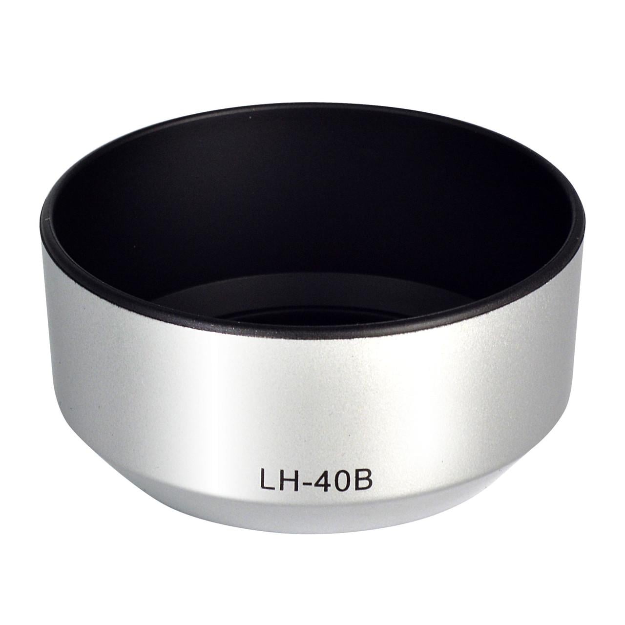 Бленда LH-40B срібна для об'єктиву Olympus M,ZUIKO Digital 1:18 D 45 мм (543568654)