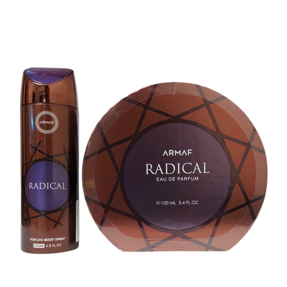 Набор для мужчин Radical Brown Armaf Туалетная вода мужская 100 мл/Дезодорант 200 мл