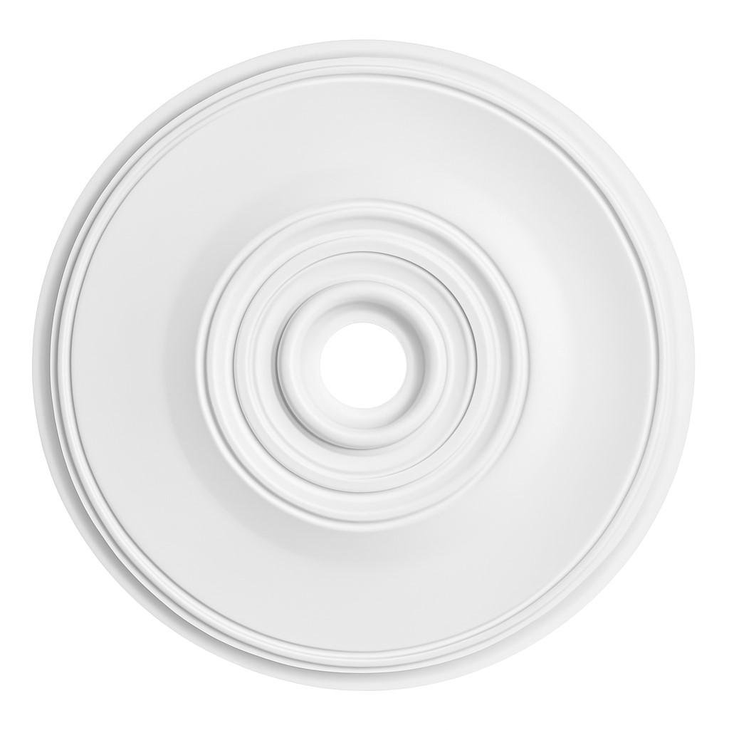 Розетка гипсовая гладкая Р-5 (9679)