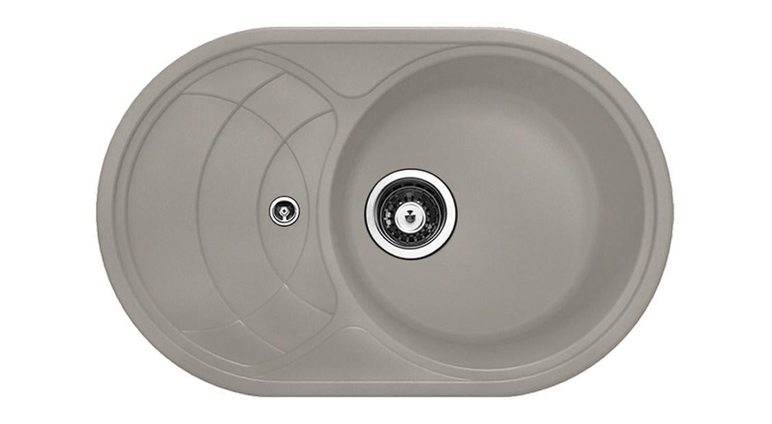 Кухонная мойка LONGRAN ECLIPSE ELG 780.500 Серый беж (47 Arena) - фото 1 Кухонная мойка LONGRAN ECLIPSE ELG 780.500 Серый беж (47 Arena) - фото 1