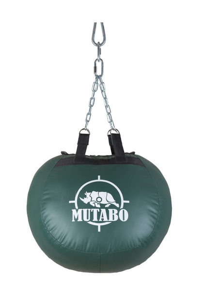 Груша боксерська кругла MUTABO ПВХ на 4 ланцюгах 55х45х55 см (bs04900104)