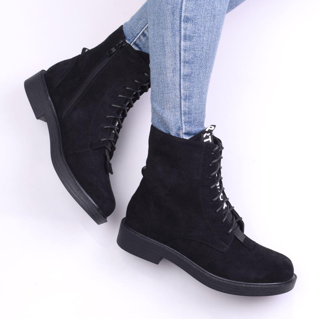 Ботинки женские на шнуровке 333970 р. 38 24 см