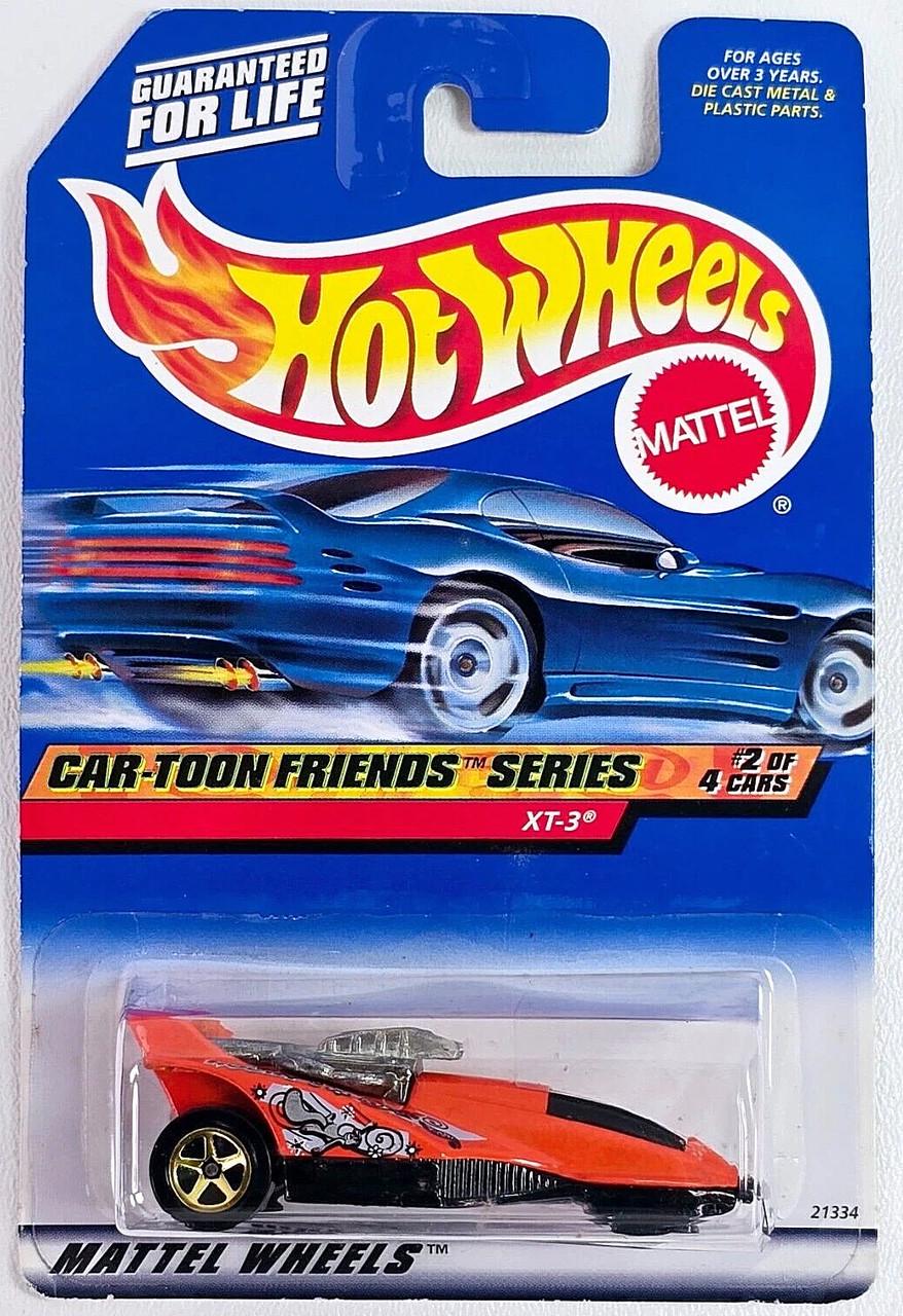 Игрушечная машинка Hot Wheels XT-3 1999 Car-Toon Friends №986 (21334) Игрушечная машинка Hot Wheels XT-3 1999 Car-Toon Friends №986 (21334)