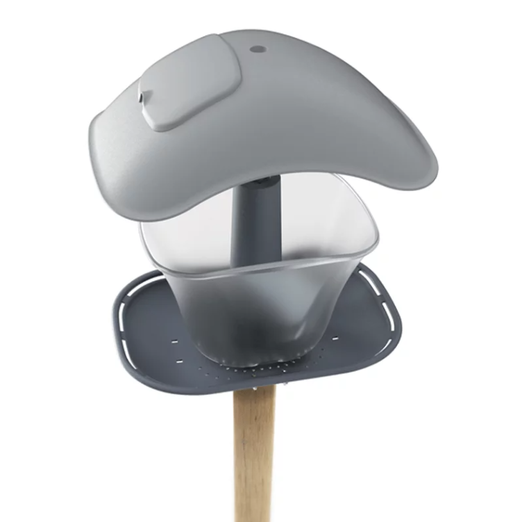 Кормушка для птиц с металлическим креплением (90249) - фото 2 Кормушка для птиц с металлическим креплением (90249) - фото 2