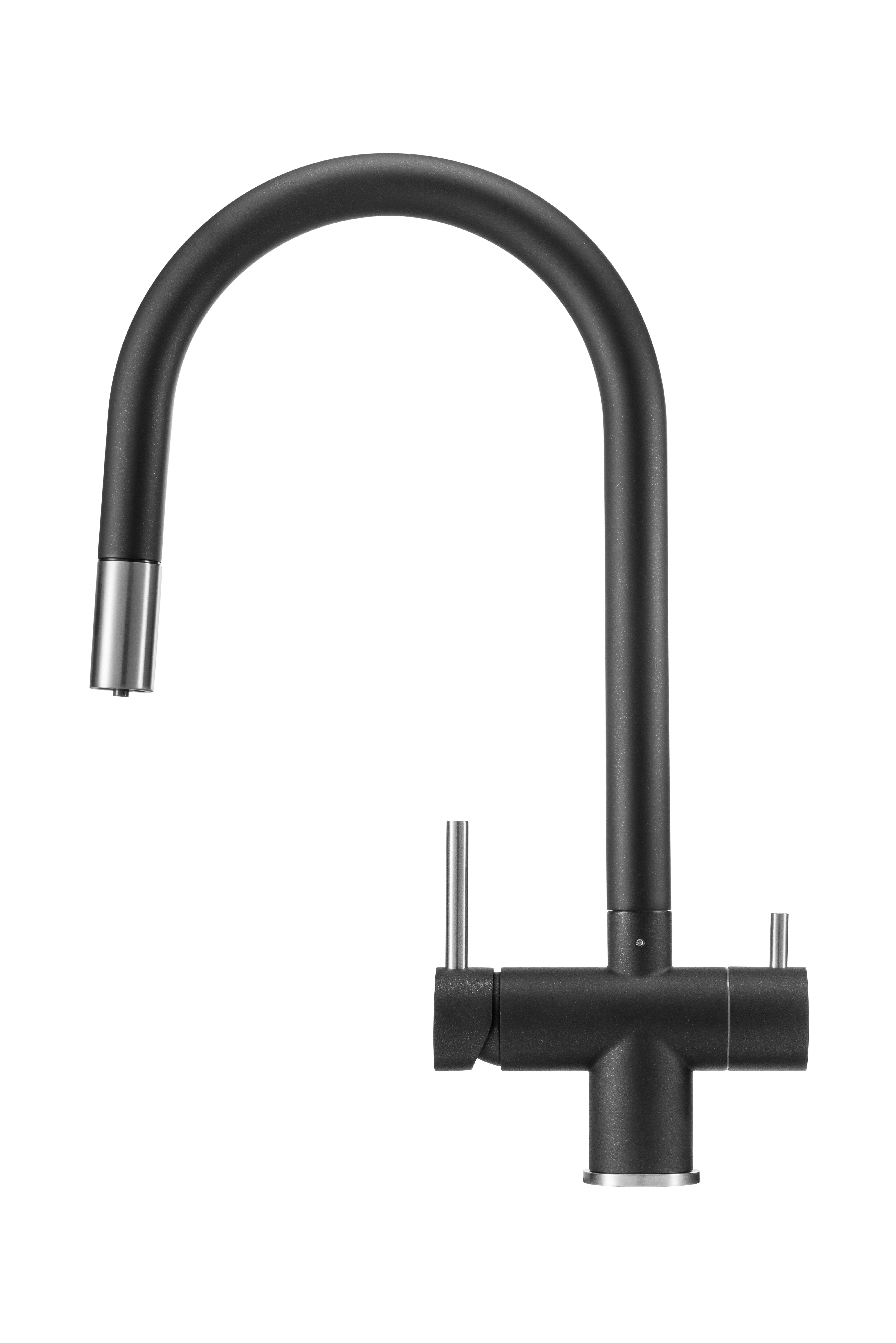 Змішувач на кухню Granado Ferrol Black shine (gz0701)